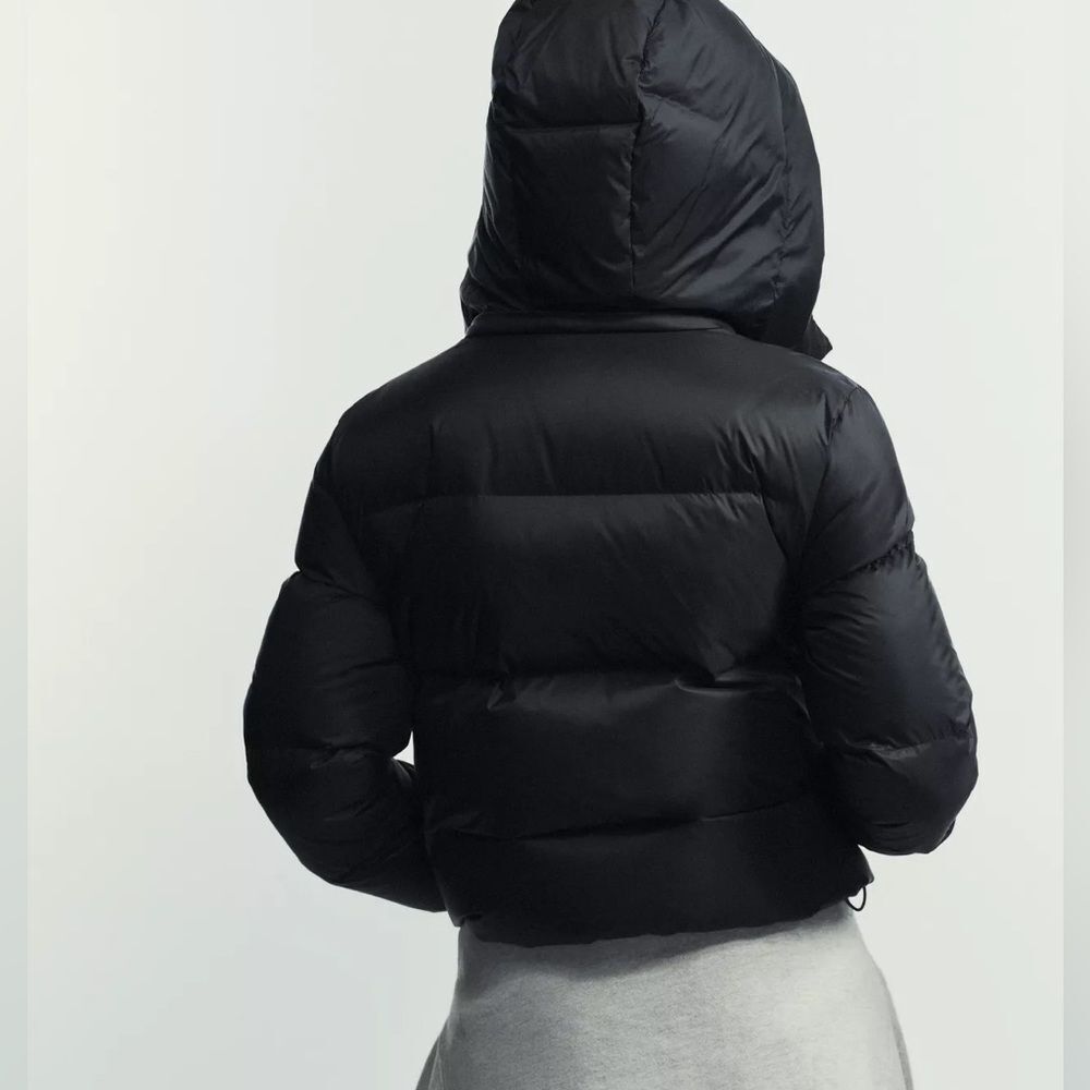 ZARA WATER REPELLENT WINDPROOF HOODED DOWN - Picture 4 of 13